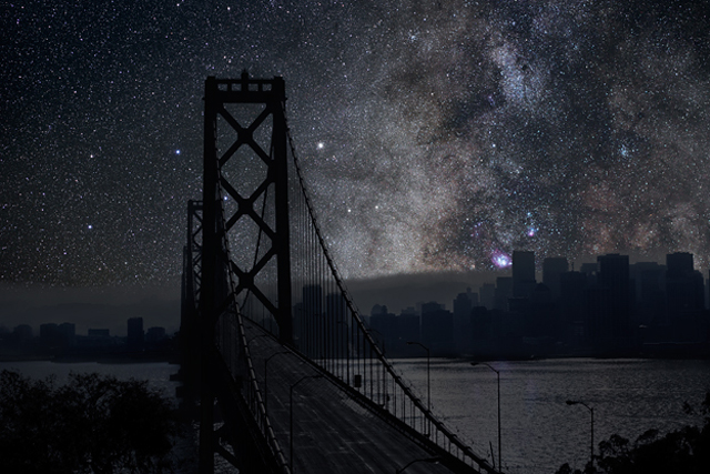 Darkened Cities by Thierry Cohen (San Francisco)