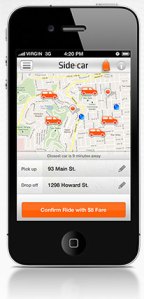 Sidecar, a community ridesharing app