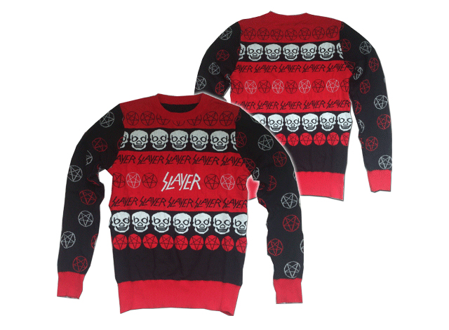 Slayer Thrash Metal Christmas Holiday Sweater
