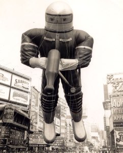 Giant Spaceman in Macy's Thanksgiving Day parade