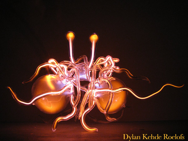 Incandescent sculptures by Dylan Kehde Roelofs