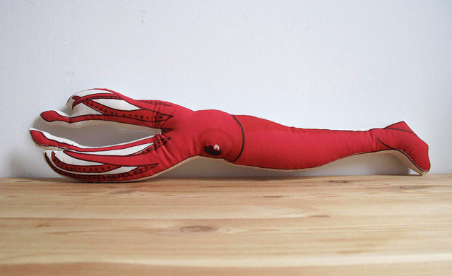 8 foot squid pillow