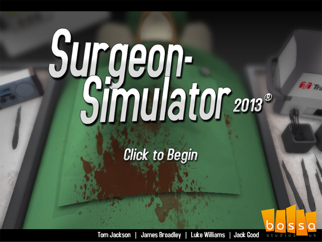 Surgeon Simulator 2013, A Realistic Open Heart Surgery Video Game