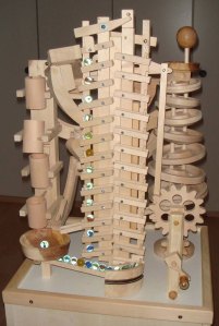Seven amazing wooden marble machines