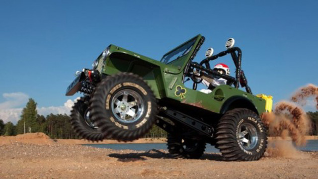 Full Scale Replica of Tamiya Wild Willy Jeep