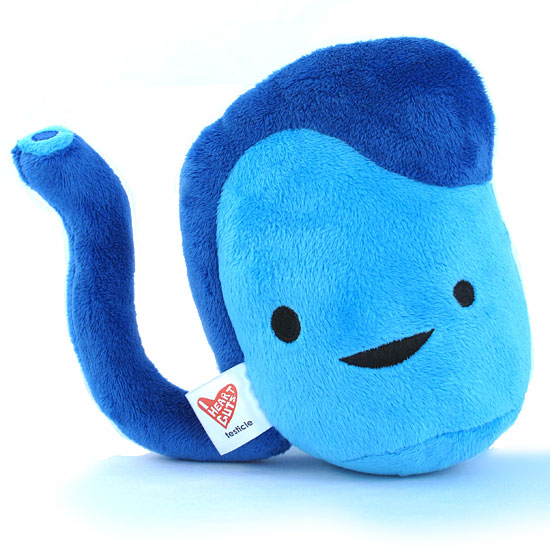 Testicle Plush Toy by I Heart Guts