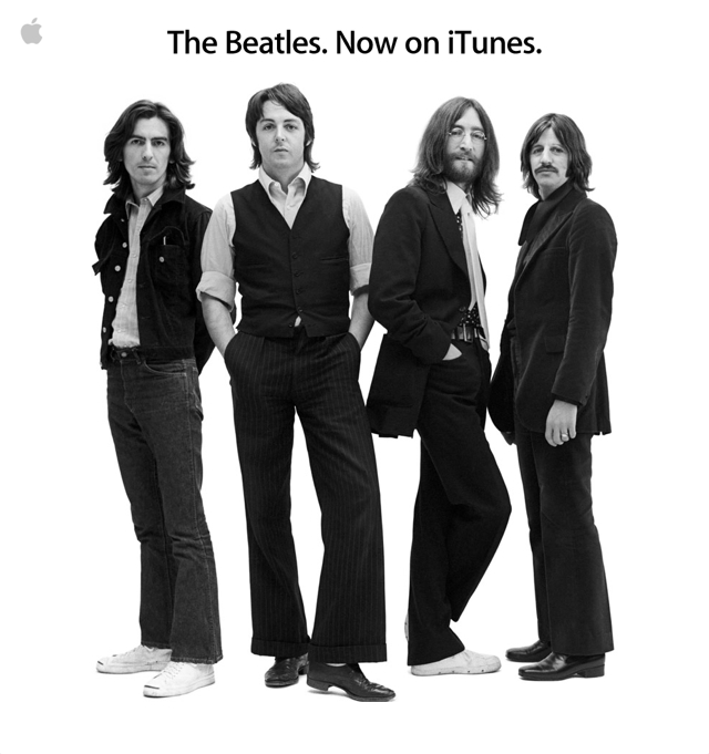 The Beatles in iTunes