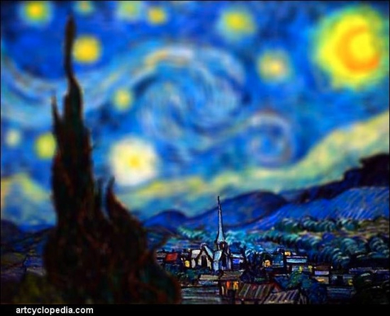 Tilt-Shift Van Gogh