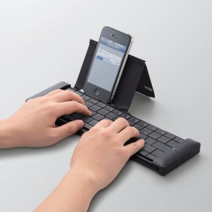 Elecom collapsible bluetooth keyboard for smartphone