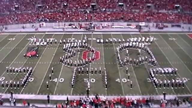 The Ohio State University Marching Band Video Game Tribute (Pac-Man)