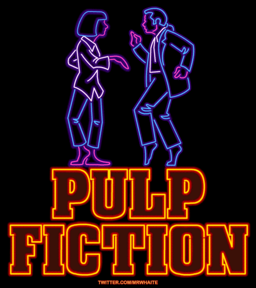 Neon Sign Movie Posters by MrWhaite
