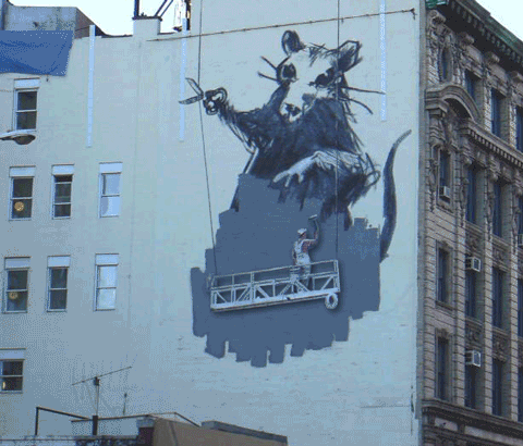 Animated Banksy by Made By ABVH