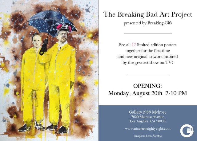 Breaking Bad Art Project by Breaking Gifs at Gallery1988