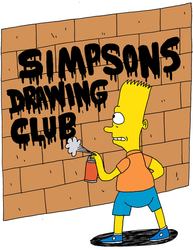 Simpsons Drawing Club, A Blog Featuring Simpsons Character Drawings by