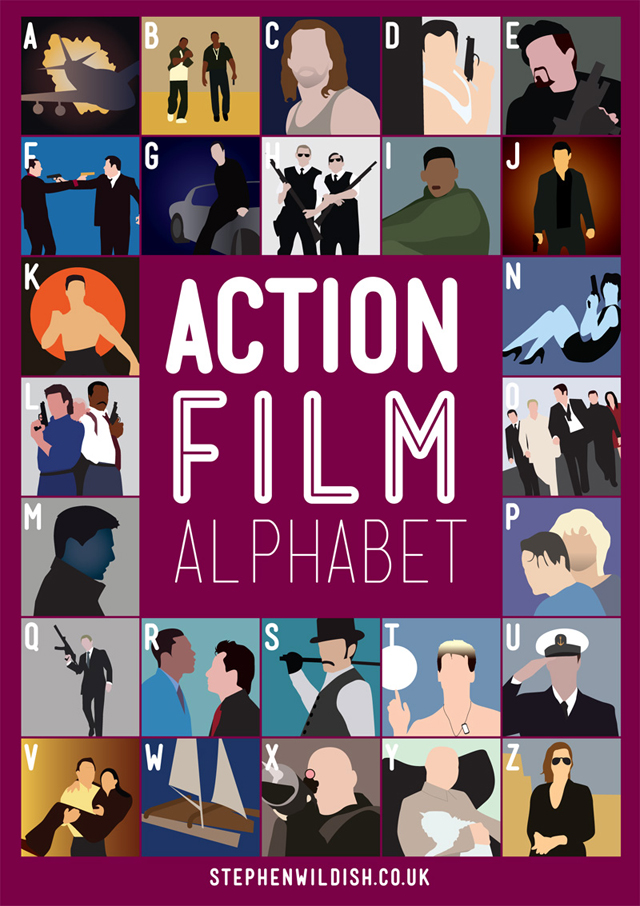 Action Film Alphabet