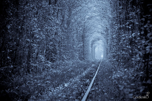 Tunnel of love photos by Oleg Gordienko