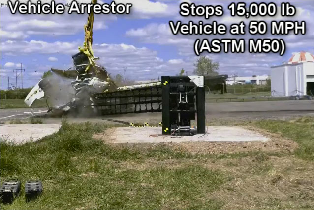 The Vehicle Arrestor by Barrier1 Systems