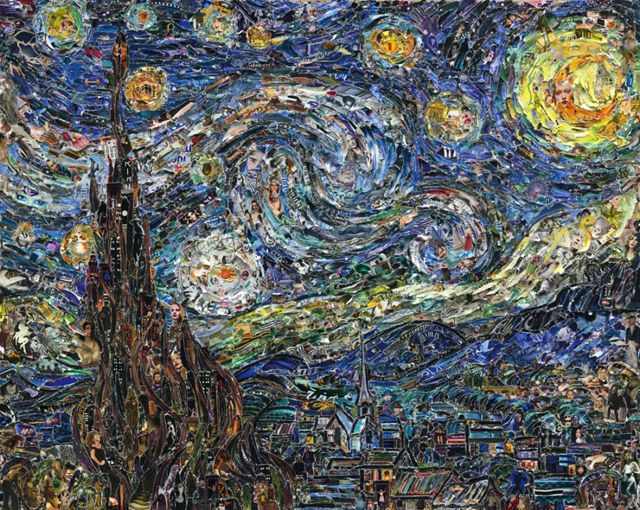 Starry Night, after Van Gogh (Pictures of Magazine 2)