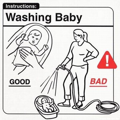 Washing Baby