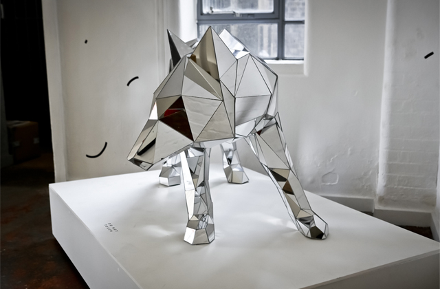 Mirrored Animal Sculptures by Arran Gregory