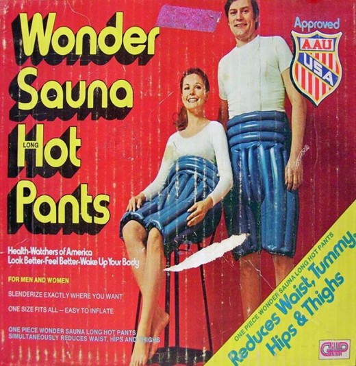 Wonder Sauna Long Hot Pants