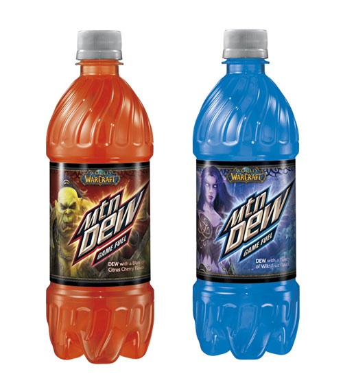 World of Warcraft Mountain Dew Game Fuel