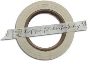 Don’t Open Til Christmas Packing Tape by Paperfinger