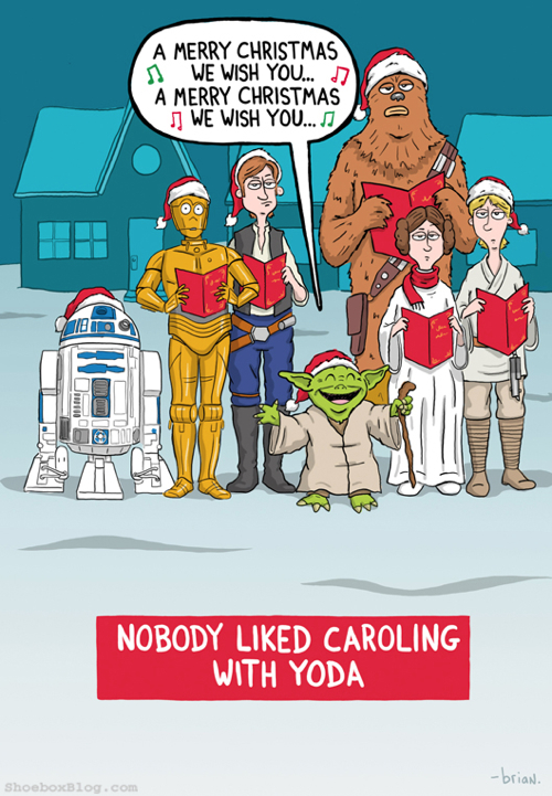 Nobody Liked Caroling With Yoda