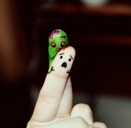 zombie-finger